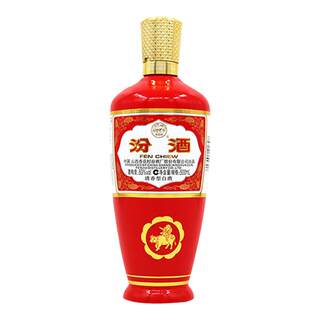 53% red bottle fenjiu 500ml single bottle shanxi xinghuacun wine light-flavor high-grain liquor