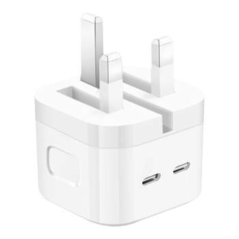 ລຸ້ນ Hong Kong charger 40W folding fast charging head ເໝາະສຳລັບ Apple iphone15 ຫົວສາກ ຮົງກົງ charger fast charging head Typec socket dual PD20W fast charging cable ມາດຕະຖານອັງກິດ