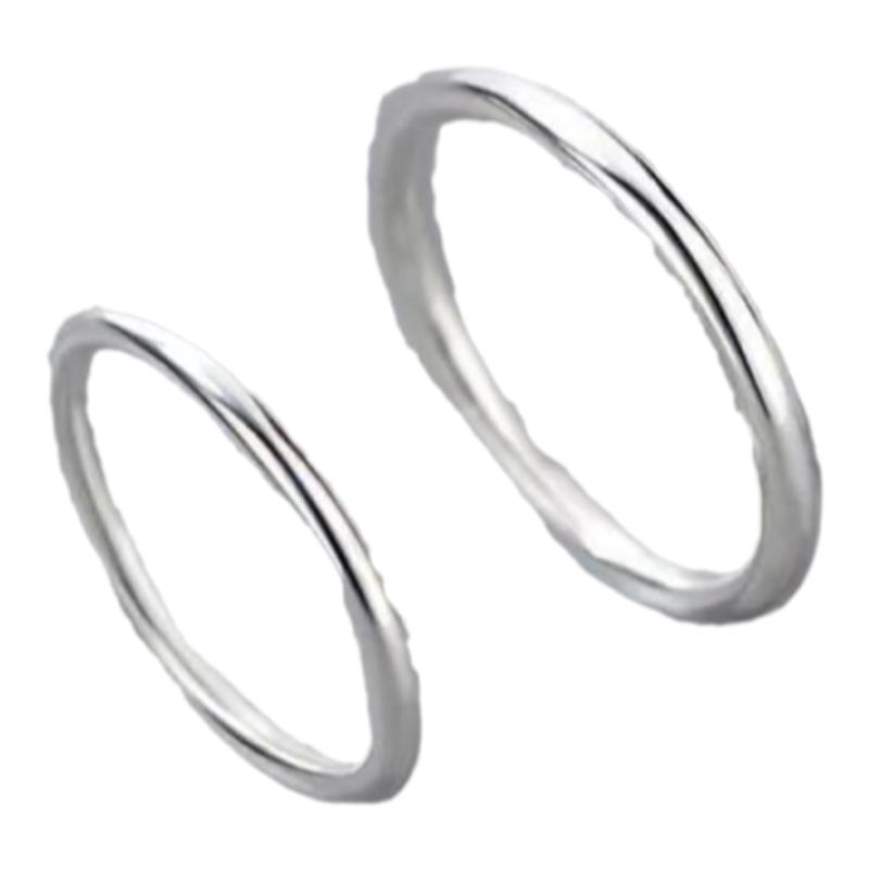 9999 sterling silver ring sterling silver ring fashionable and versatile jewelry
