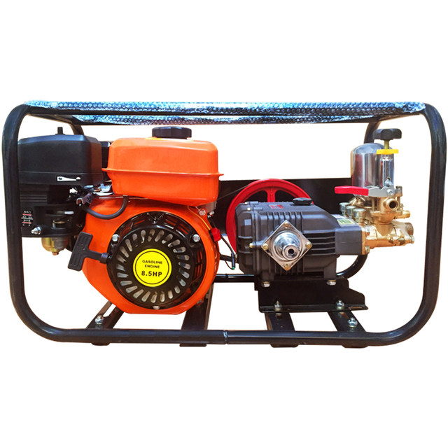Electric start agricultural stretcher-type gasoline direct-connected sprayer