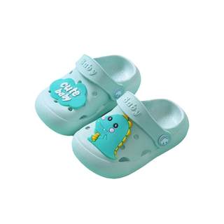 Children's summer slippers, non-slip outer wear, soft-soled indoor shoes for infants, boys and girls, toe-toe clogs