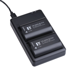 Fengbiao DMW-BLK22 듀얼 슬롯 배터리 용 카메라