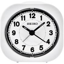 SEIKO Japan Seiko Alarm Watch Luminous Silent Student Bedside Mini Alarm Clock Alarm Bell Imported Battery Japanese Style