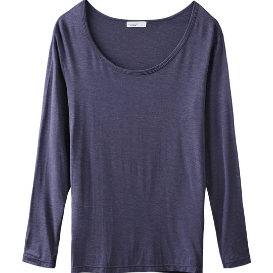 DeRong self-heating men's autumn coat ultra-thin invisible low collar