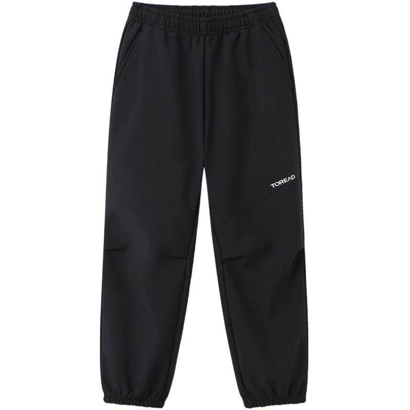 Pathfinder children's soft shell pants three-proof breathable wear-resistant windproof sports pants outdoor hiking pants boys and girls pants