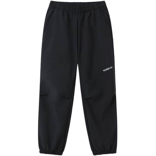 Pathfinder children's soft shell pants wear-resistant three-proof plus velvet thickened ski outdoor pants boys and girls 25 new pants