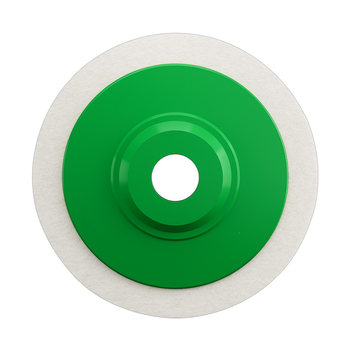 Thickened mirror polished wool polishing disc