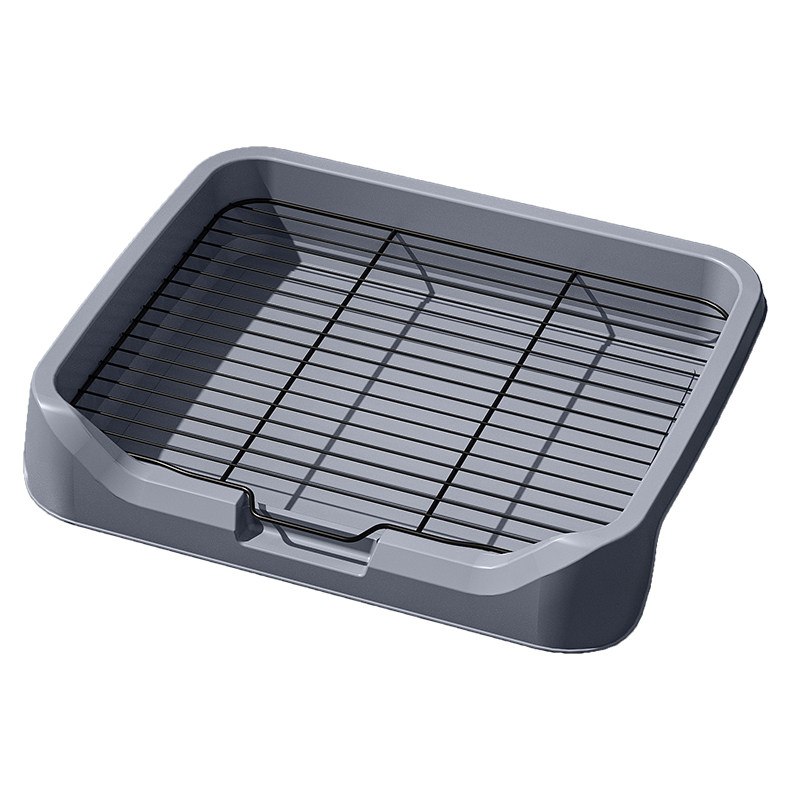 Dog iron frame toilet