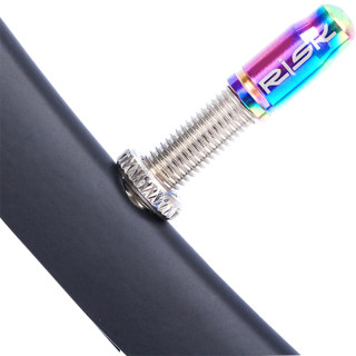 Risk titanium alloy screw valve cap