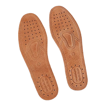 Pure large-size cowhide anti-odor insoles genuine leather ultra-thin summer womens sweat-absorbent and odor-resistant insoles for men super soft and long-lasting