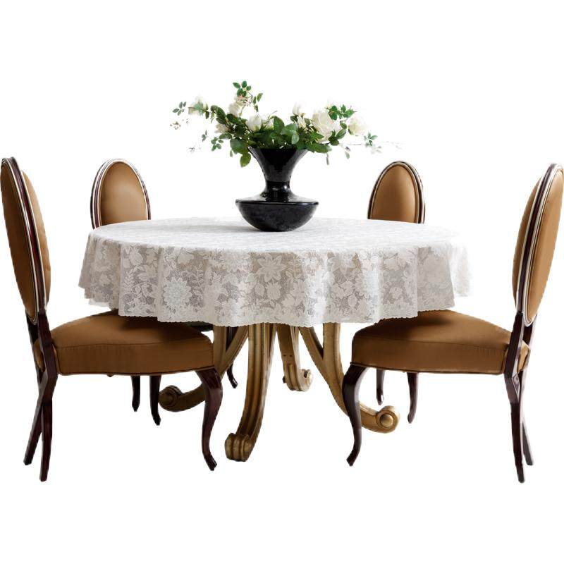 Imported round tablecloth waterproof high-end round tablecloth