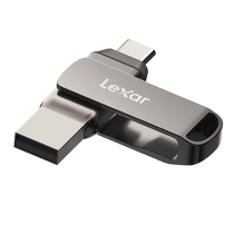 (travailleur autonome) Lexha 32G 64G 128G 256G 256G téléphone Ordinateur U double connecteur Disque flash métallique