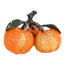Clearance creative color-changing lychee and orange tea pet ornaments tea ceremony spare parts tea tray tea toy tea set accessories personality can be maintained