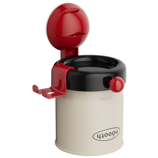 吸盘牙刷置物架磁吸漱口杯刷牙杯子卫生间壁挂式免打孔洗漱杯套装