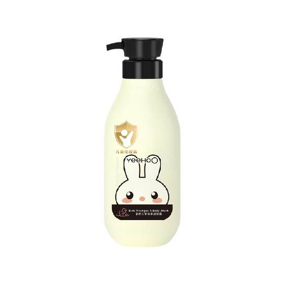 Yingshi Children's shower gel shampoo two -in -one washing oats 400ml baby special shower milk dew