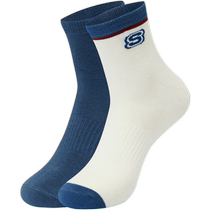 SKECHERS mens and womens short socks short socks L323U046-03BF