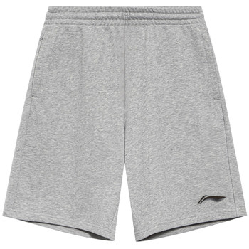 Li Ning ກິລາສັ້ນຜູ້ຊາຍ Summer Running Fitness Basketball ການຝຶກອົບຮົມຫ້າຈຸດ Pants ຝ້າຍ Loose Pants ກິລາບາດເຈັບແລະ