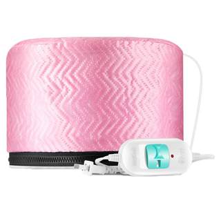 Heating cap with cap care hair care hat