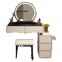 Dongwo rich area dressing table small bedroom modern simple small apartment dressing table bedside table one light luxury