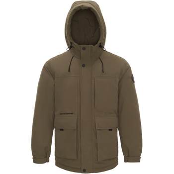 Bosideng Outlet Men's Workwear Parka Loose H-shaped Windproof Hooded Design Pocket Large Pocket Anti-Down Jacket
