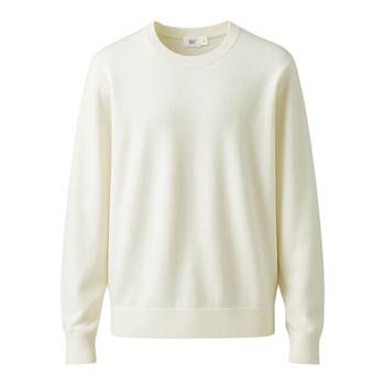 Semir fever base shirt with cashmere pullover sweater men