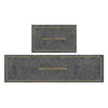 No-wash absorbent kitchen mat