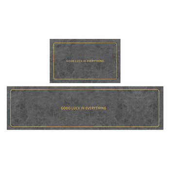 No-wash absorbent kitchen mat