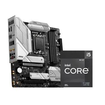 I512600kf with msi b760 motherboard cpu set