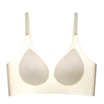 Catman Underwear Womens Summer Thin Small Breast Gathering Anti-Sagging Secondary Breasts Beautiful Back Bra 2024 New Hot Style