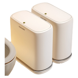 Jiabanshou Household Trash Can 2026 New Model, Special for Bathroom and Toilet, with Lid, Large Capacity, Suitable for Living Room and Kitchen, Narrow Space