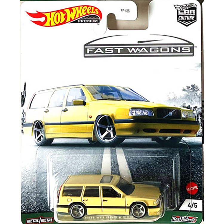 Hot Wheels คอลเลกชันรถยนต์ Hotwheels Car Culture Crock Can Fpy86 รุ่น Austrian Nissan Interstellar Volvo Fastwagons