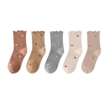 Guyangyang confinement socks postpartum spring and autumn elastic ອົບອຸ່ນແລະສະດວກສະບາຍ confinement summer ວ່າງປາກຂອງແມ່ຍິງຖືພາ socks