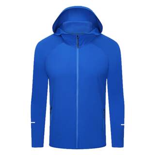 Orange yijia running jacket men's and women's long-sleeved quick-drying jacket