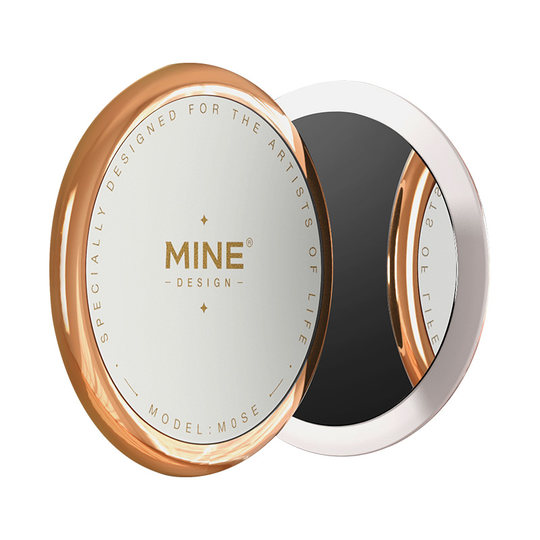MINE Miroir de maquillage intelligent portable avec éclairage LED pour les filles à offrir à leur femme pour la Saint-Valentin