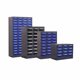 Cold-rolled plate drawer screw material storage cabinet