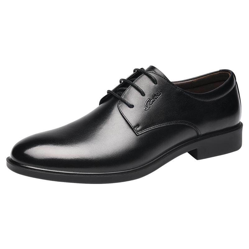 Golden Monkey cowhide business lightweight leather shoes for men