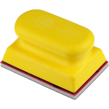 70x100 flocked sponge sand block wood metal plastic jade flocked sandpaper polishing tool sandpaper