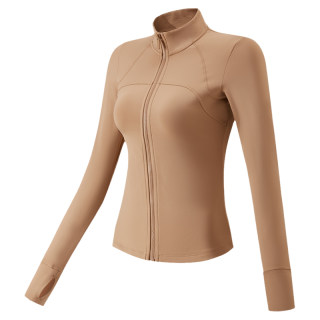 Women's stand-up collar and velvet jacket to keep warm