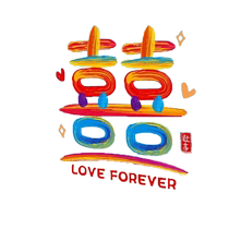 Glass electrostatic stickers for wedding special happy word stickers wedding room layout decoration new house window window grille sticker set