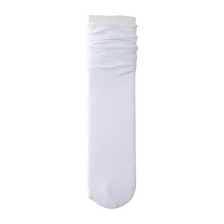 White ice ice socks for women black pile socks ice stockings