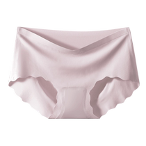 Maternity underwear womens summer ice silk traceless early middle and late pregnancy low-waist pregnancy special antibacterial pure cotton crotch large size
