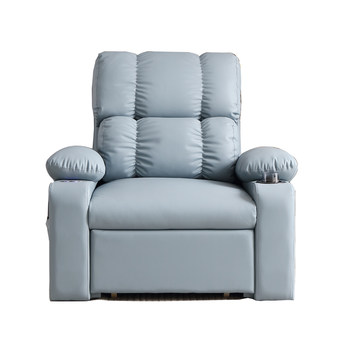 Multifunctional ໄຟຟ້າ sofa ດຽວຕຽງຄູ່ຈຸດປະສົງຜູ້ສູງອາຍຸເຮືອນ balcony club chaise lounge ເກົ້າອີ້ອາພາດເມັນຂະຫນາດນ້ອຍເກົ້າອີ້ຫນັງສິລະປະ