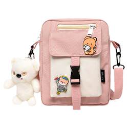 2022 New Korean Style Versatile ins Small Bag for Female Students, Crossbody Bag for Girls, Fresh and Simple Shoulder Bag, Trendy Small Crossbody Bag