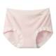 New women's nude modal women's underwear mulberry silk antibacterial crotch seamless mid-waist comfort breathable shorts
