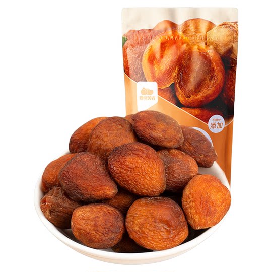 西域美农树上杏干200g*3袋新疆特产果干非蜜饯杏仁可吃杏干果脯