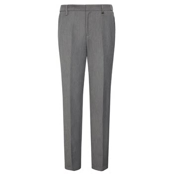 Liu jo uomo men's spring and summer casual and comfortable sheep wool gray trousers suit trousers