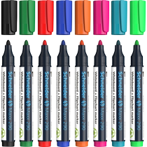 (Self-operated) Schneider Schneider whiteboard pen ink pen glass colored pen painting 8-color erasable pen non-toxic