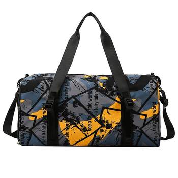 Wet and dry separate swimming bag storage sports fitness bag