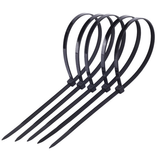 自锁式尼龙扎带3x60mm透明白色细扎丝捆绑束线带网子固定卡扣绳子