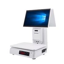 Intelligent Ai recognition weighing cash register all-in-one fresh store cash register scale supermarket convenience store cash register